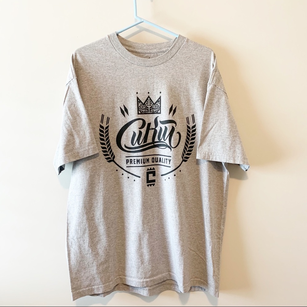 Cukui men’s gray black t-shirt XL